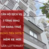 Căn hộ DV 5 lầu thu nhập 50tr/tháng ô tô đỗ cửa Trần Xuân Soạn Q.7